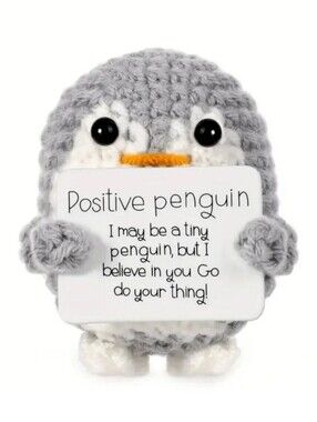 Snuggly Pals Tiny Reminders of Happiness: Positive Penguin NWOT